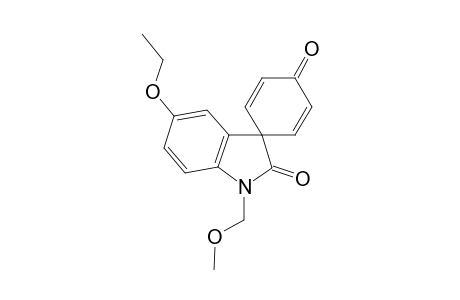 5'-Ethoxy-1'-MOM-spiro[cyclohexa-2,5-diene-1,3'-(3'H)-indole]-2',4-(1'H)-dione