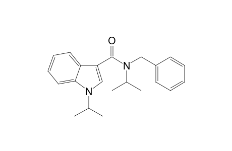 N-Benzyl-N,1-di(propan-2-yl)-1H-indole-3-carboxamide