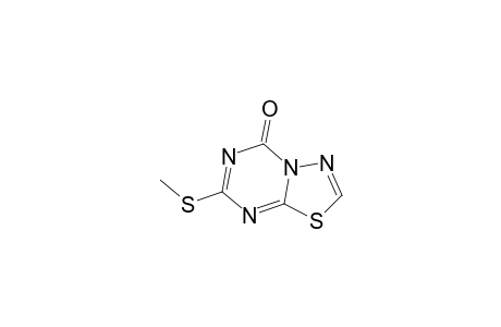 7-(Methylsulfanyl)-5H-[1,3,4]thiadiazolo[3,2-a][1,3,5]triazin-5-one