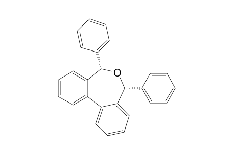 Dibenz[c,e]oxepin, 5,7-dihydro-5,7-diphenyl-, cis-
