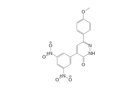 4-(3,5-dinitrophenyl)-6-(4-methoxyphenyl)-3(2H)-pyridazinone