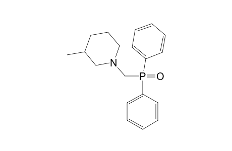 diphenyl[(3-methylpiperidino)methyl]phosphine oxide