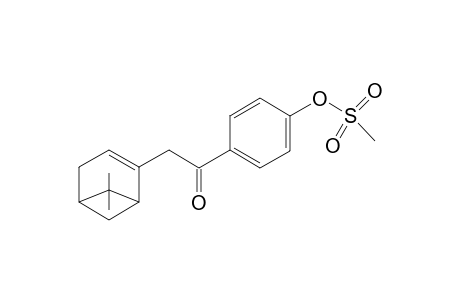 2-( 6',6'-Dimethylbicyclo[3.1.1]hept-2'-ene)-1-[(methylsulfonyl)oxyphenyl]ethanone