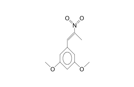 3,5-Dimethoxy-B-methyl-B-nitro-styrene