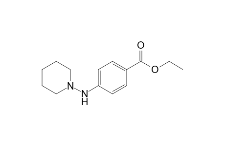 4-(1-piperidinylamino)benzoic acid ethyl ester