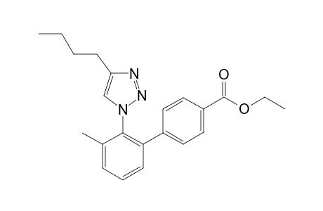 2'-(4-n-Butyl-1,2,3-triazol-1-yl)-3'-methylbiphenyl-4-carboxylic acid ethyl ester