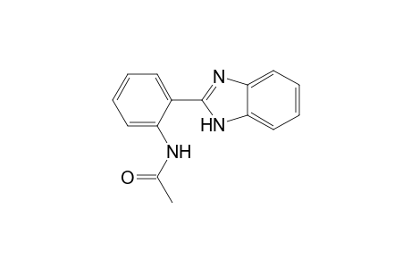N-[2-(1H-benzimidazol-2-yl)phenyl]acetamide