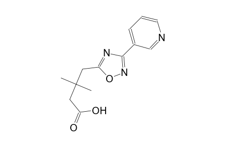 1,2,4-oxadiazole-5-butanoic acid, beta,beta-dimethyl-3-(3-pyridinyl)-