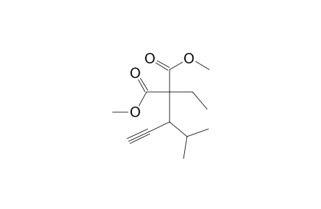 2-Ethyl-2-(1-isopropylprop-2-ynyl)malonic acid dimethyl ester