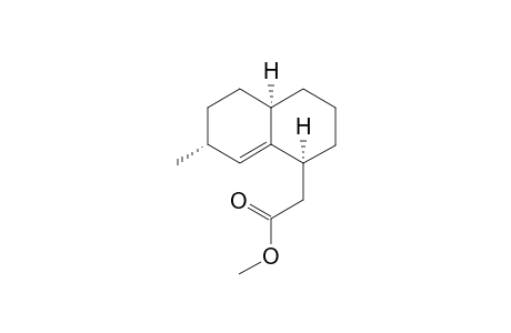 Methyl (4a'RS,8'SR,8a'RS)-2-(2'-Methyl-2',',4',4a',5',6',7',8',-octahydronaphthalen-8'-yl)acetate