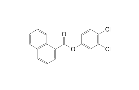 1-Naphthoic acid, 3,4-dichlorophenyl ester
