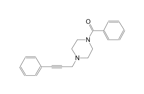 1-Benzoyl-4-(3-phenyl-2-propynyl)piperazine
