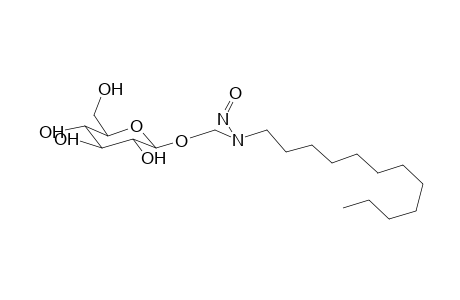 N-Nitroso-dodecylaminomethyl-b-d-glucopyranoside