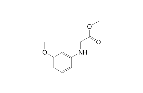 Methyl 2-(3-methoxyphenylamino)acetate