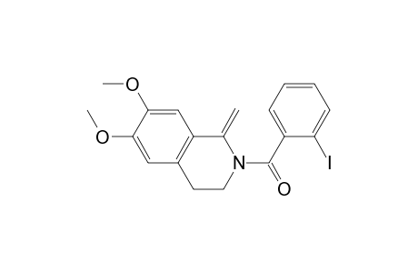 Isoquinoline, 1,2,3,4-tetrahydro-2-(2-iodobenzoyl)-6,7-dimethoxy-1-methylene-