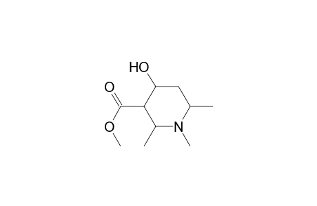 1,2,6-trimethyl-3-methoxycarbonyl-4-hydroxypiperidine