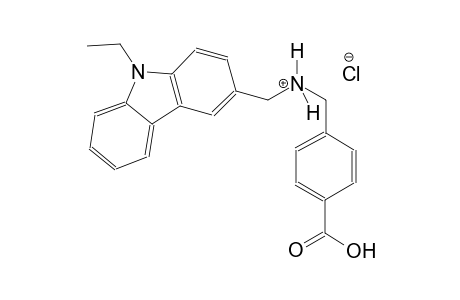 9H-carbazole-3-methanaminium, N-[(4-carboxyphenyl)methyl]-9-ethyl-, chloride