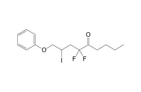 4,4-Difluoro-2-iodo-1-phenoxy-5-nonanone