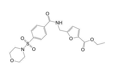 5-[[(4-morpholinosulfonylbenzoyl)amino]methyl]furan-2-carboxylic acid ethyl ester