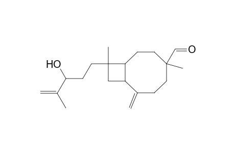 Bicyclo[6.2.0]decane-4-carboxaldehyde, 10-(3-hydroxy-4-methyl-4-pentenyl)-4,10-dimethyl-7-methylene-