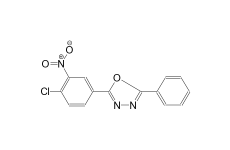 2-(4-Chloro-3-nitro-phenyl)-5-phenyl-[1,3,4]oxadiazole