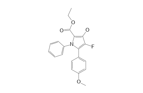 ETHYL-4-FLUORO-3-HYDROXY-5-(4-METHOXYPHENYL)-1-PHENYL-1H-PYRROLE-2-CARBOXYLATE