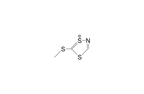5-Methylthio-1,4,2-dithiazolium cation