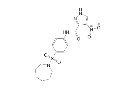 N-[4-(hexahydro-1H-azepin-1-ylsulfonyl)phenyl]-4-nitro-1H-pyrazole-3-carboxamide