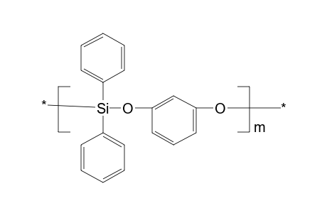 Poly(oxy-1,3-phenyleneoxy-diphenylsilane)