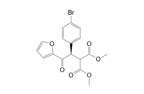 (R)-Dimethyl 2-[1-(4-Bromophenyl)-2-(furan-2-yl)-2-oxoethyl]malonate
