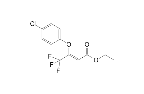 (Z)-ethyl 3-(4-chlorophenoxy)-4,4,4-trifluorobut-2-enoate