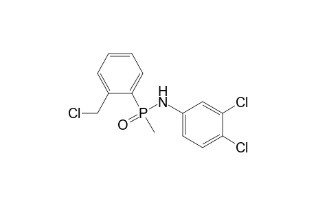 3,4-bis(chloranyl)-N-[[2-(chloromethyl)phenyl]-methyl-phosphoryl]aniline
