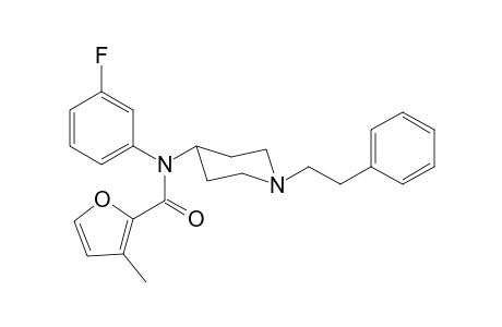 N-3-Fluorophenyl-3-methyl-N-[1-(2-phenylethyl)piperidin-4-yl]furan-2-carboxamide