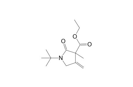 Ethyl 1-(tert-butyl)-3-methyl-4-methylene-2-oxopyrrolidine-3-carboxylate