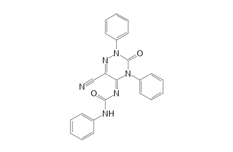 Urea, (6-cyano-3,4-dihydro-3-oxo-2,4-diphenyl-1,3,5-triazin-5(2H)-ylidene)phenyl-