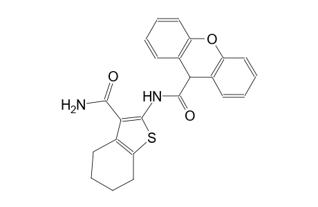 N-[3-(aminocarbonyl)-4,5,6,7-tetrahydro-1-benzothien-2-yl]-9H-xanthene-9-carboxamide