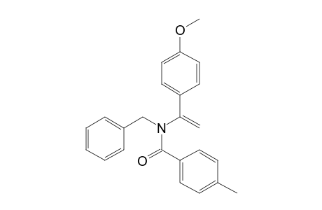 N-(4-Methylbenzoyl)-N-benzyl-4-methoxy-.alpha.-methylenebenzylamine