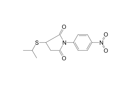 3-Isopropylsulfanyl-1-(4-nitro-phenyl)-pyrrolidine-2,5-dione