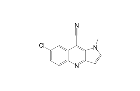 7-Chloro-1-methyl-1H-pyrrolo[3,2-b]quinoline-9-carbonitrile