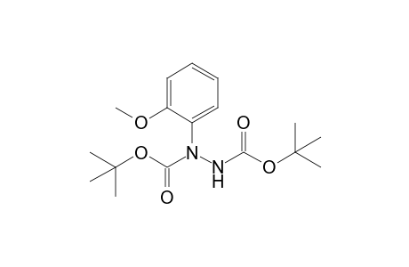 1,2-Bis(tert-butyloxycarbonyl)-1-(2-methoxyphenyl)hydrazine