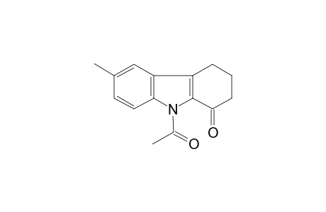 Carbazol-1-one,1,2,3,4-tetrahydro-9-acetyl-6-metyl-