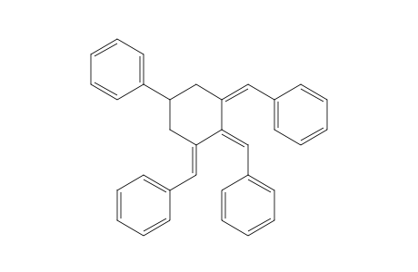 1,2,3-Tris(benzylidene)-5-phenylcyclohexane
