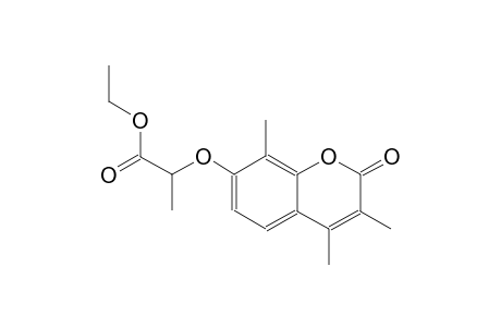 2-(3,4,8-Trimethyl-2-oxo-2H-chromen-7-yloxy)-propionic acid ethyl ester