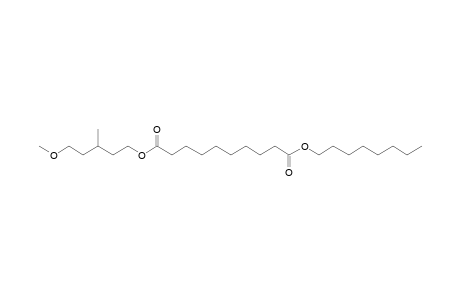 Sebacic acid, 5-methoxy-3-methylpentyl octyl ester