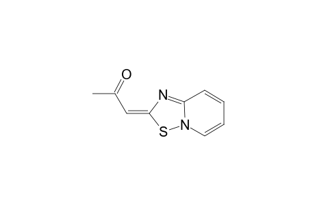 2-Acetonylidene-2H-pyrido[2,3-a][1,2,4]thiadiazole