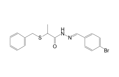 Propiohydrazide, 2-benzylthio-N2-(4-bromobenzylideno)-