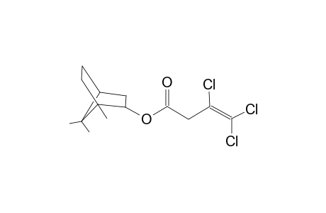 1,7,7-trimethylbicyclo[2.2.1]hept-2-yl 3,4,4-trichloro-3-butenoate