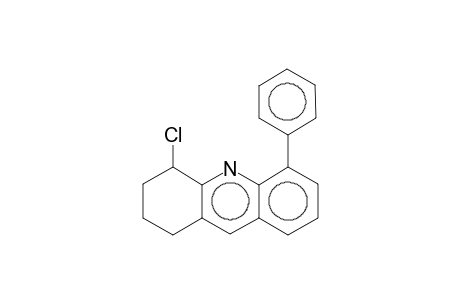 5,6,7,8-Tetrahydroacridine, 5-chloro-4-phenyl-