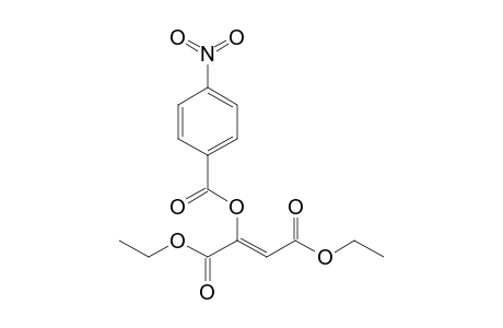 1,2-Di(ethoxycarbonyl)vinyl 4-nitrobenzoate