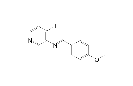 4-Methoxybenzylidene(4-iodopyridin-3-yl)amine